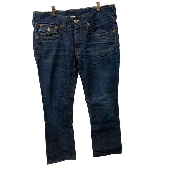 Vintage True Religion Joey Distressed Bootcut Flare Jeans